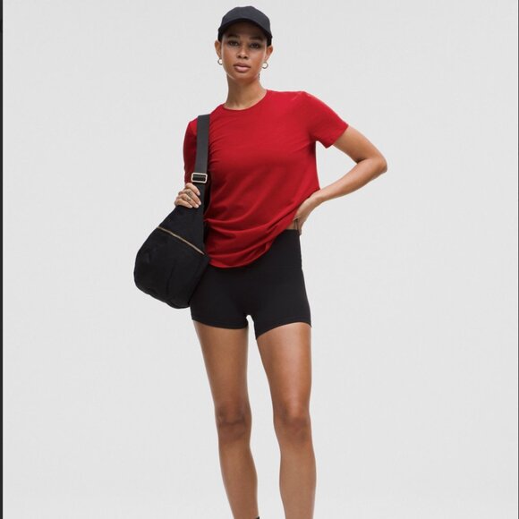 NWOT Lululemon | Love Crew TSHIRT | Size 8 | RED - Picture 1 of 3